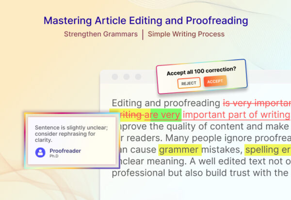 Navigating Article Writing: Ways to Edit And Proofread